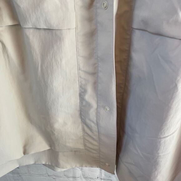 Lululemon Men's Twill Utility Jacket Beige Size 2XL - Picture 9 of 14